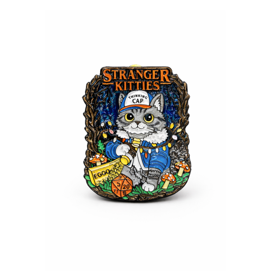 Stranger Kitties Enamel Pin