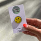 Happy Face Pin
