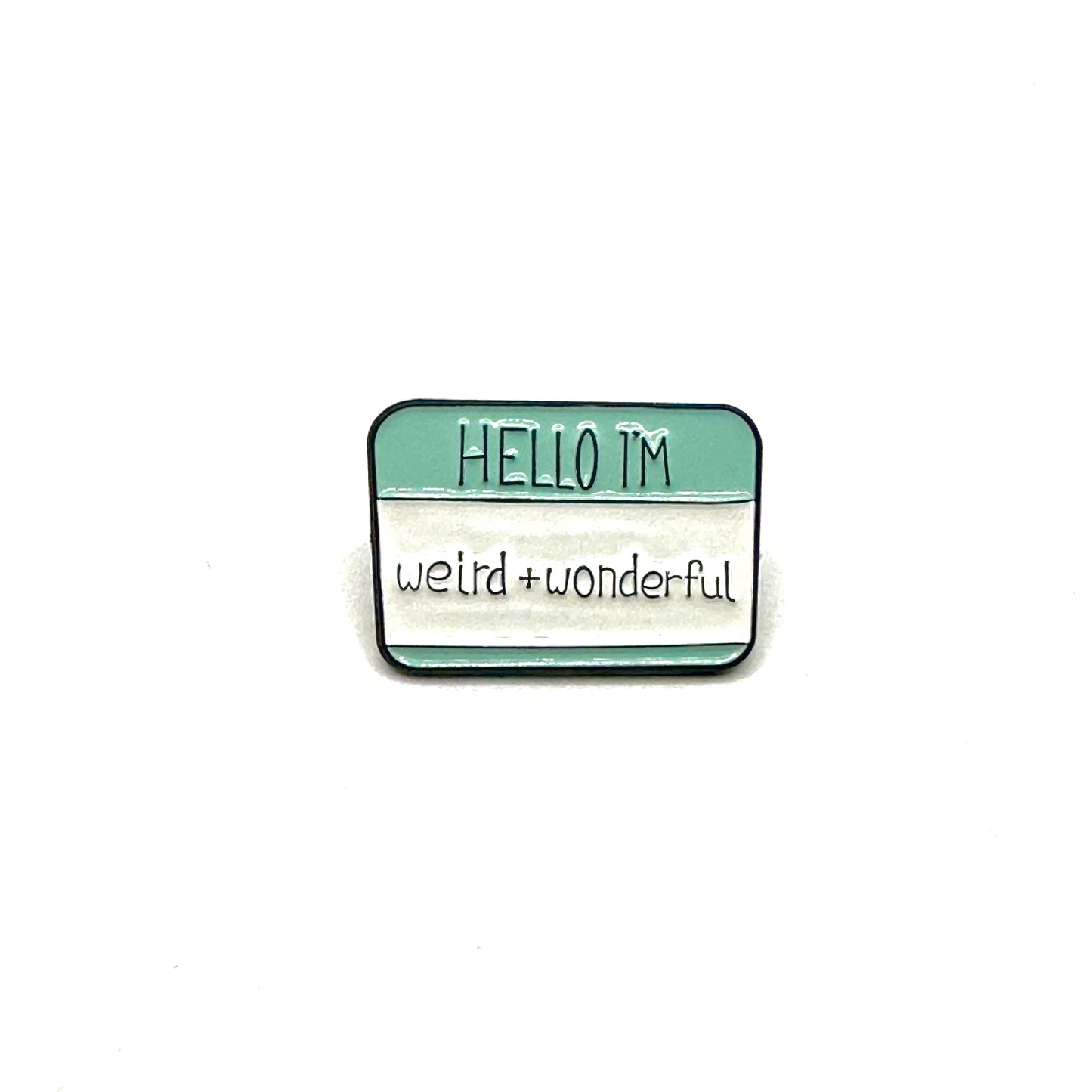 Weird + Wonderful Pin