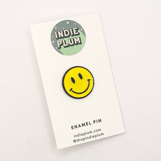 Happy Face Pin